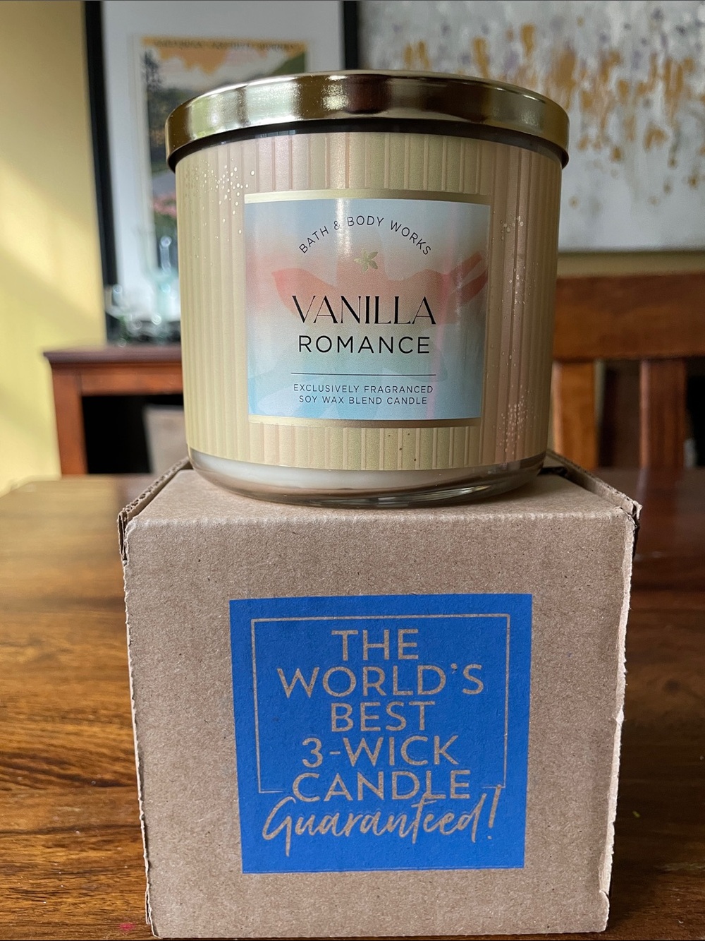 Bath & Body Works Vanilla Romance Three Wick 3-wick Candle